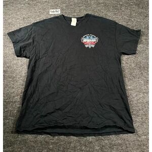 Barrett-Jackson Auction Co Gildan Ultra Cotton T Shirt Mens XL Corvette Graphic